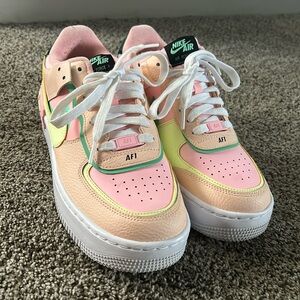 Women’s Nike Airforce 1’s Shadow Arctic Punch
